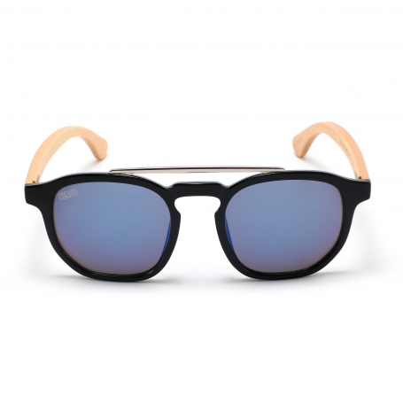 Anteojos de sol Nerfis belt bambú blue