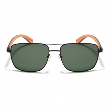 Madrid Black Green Polarizado